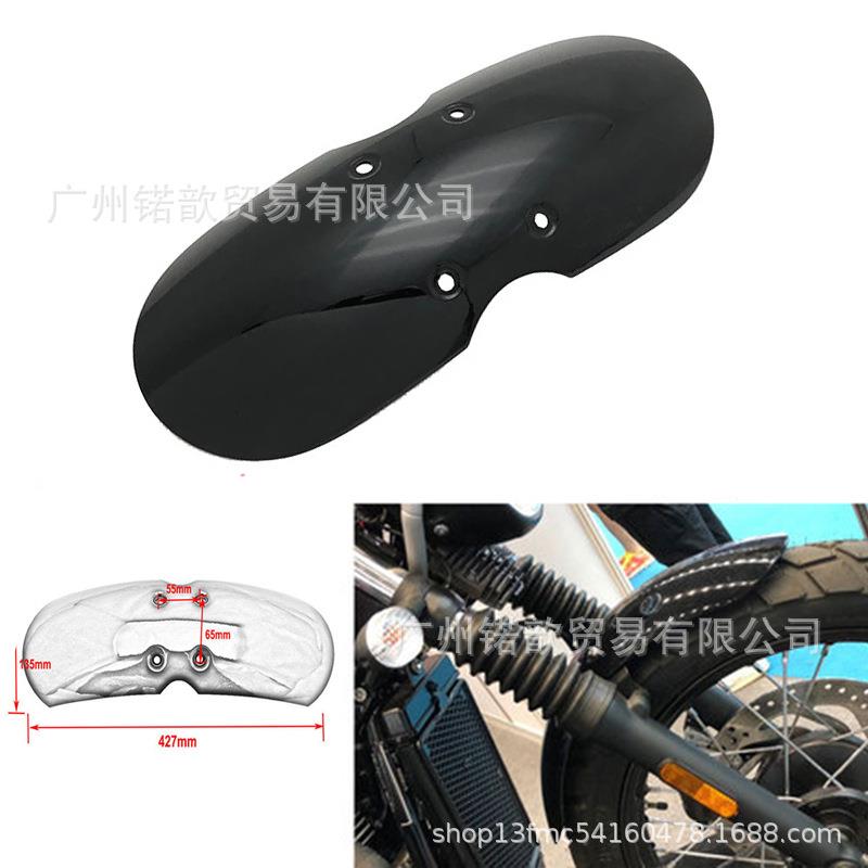 适用于凯旋邦纳维尔T100/Scrambler/Thruxton900前挡泥板挡水板