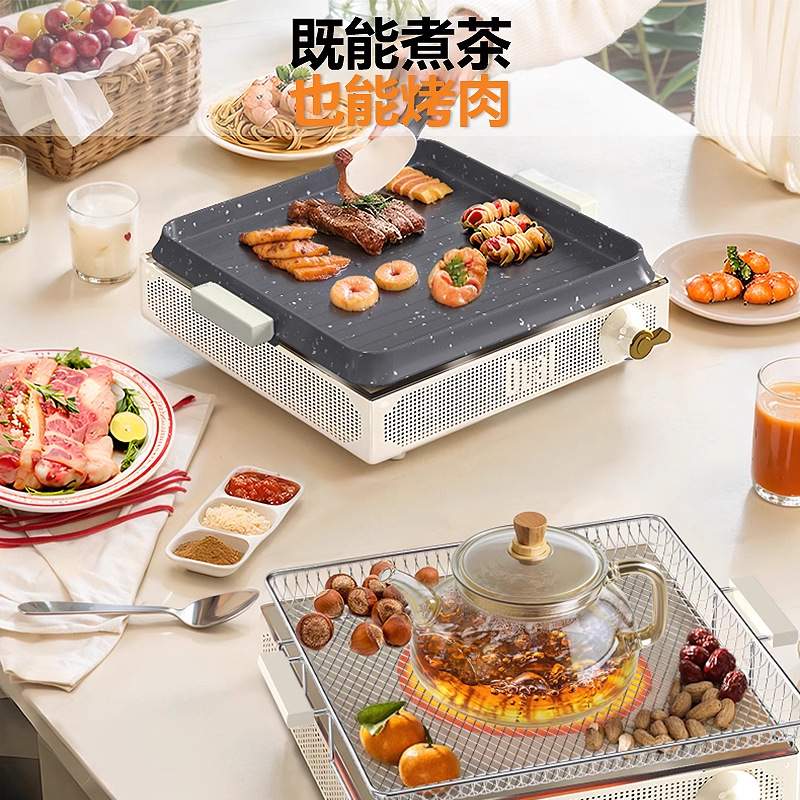 帝而Dual围炉煮茶电陶炉家用电茶炉电炉子室内高端小型复古煮茶器