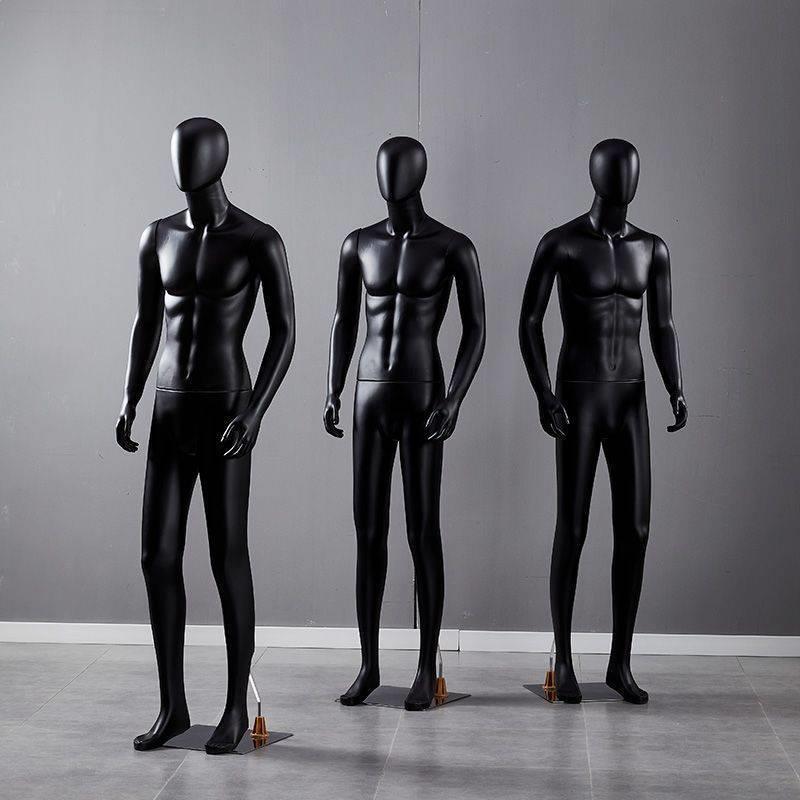 模特男道具人体全身假人塑料人台男装店服装橱窗拍摄衣服展示