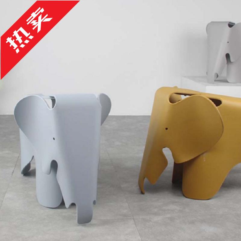 北欧儿童凳创意幼儿园大象椅耐用宝宝玩具椅可爱装饰椅卡通小凳子