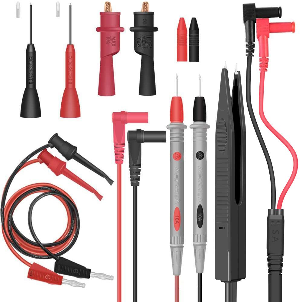 外贸万用表笔线套装测试探针多功能探头SMD表笔PT-0509