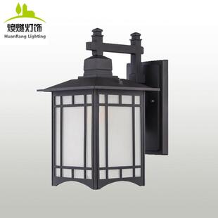 户外新中式庭院壁灯外墙照明灯花园别墅装饰灯走廊过道室外墙壁灯