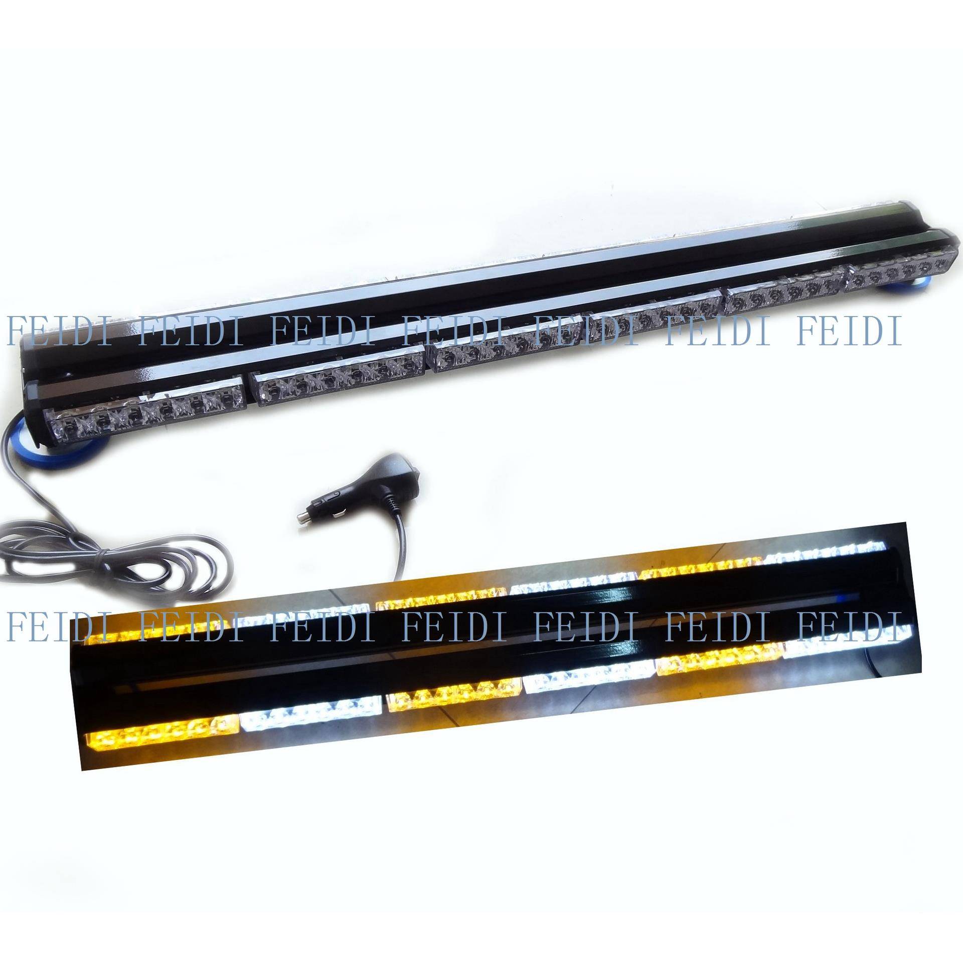 926A-6汽车长排爆闪灯大功率6节双排吸顶灯72LED工程灯长条灯强