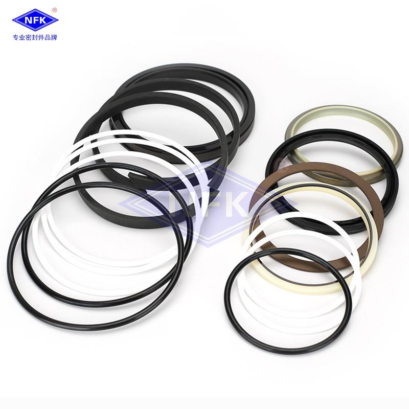 适用于PC400挖机大中臂铲斗液压油缸油封活塞内外漏密封件修理包