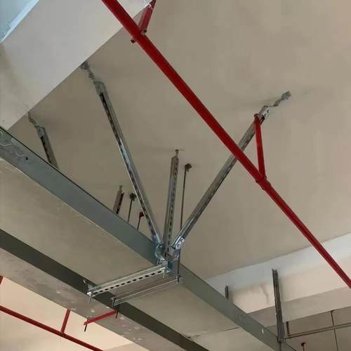 抗震支架电缆桥架母线槽支架成品支吊架一整套管道抗震支架配件