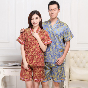 大码 丝棉新品 美容足疗浴服 全棉桑拿按摩服情侣装 汗蒸服女纯棉男款