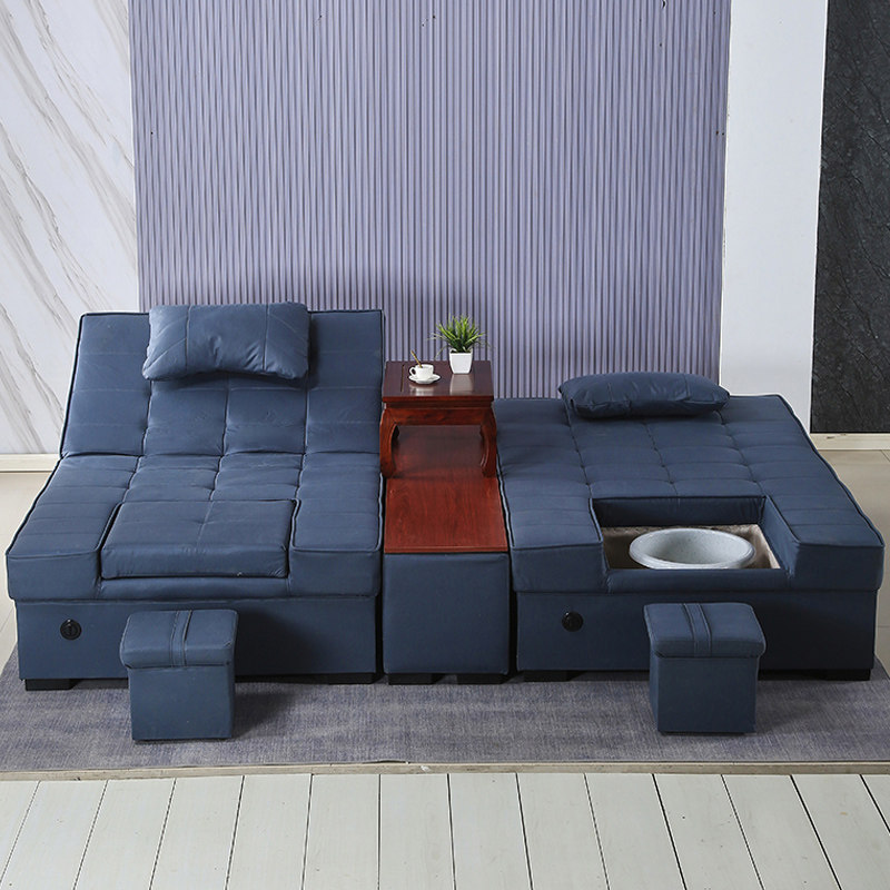 足疗沙发电动足浴床桑拿按摩采耳沐足躺椅泡脚洗脚洗浴一体足疗床