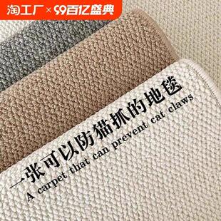 客厅卧室家用榻榻米地毯茶几毯仿羊毛飘窗地垫大面积仿剑麻长方形