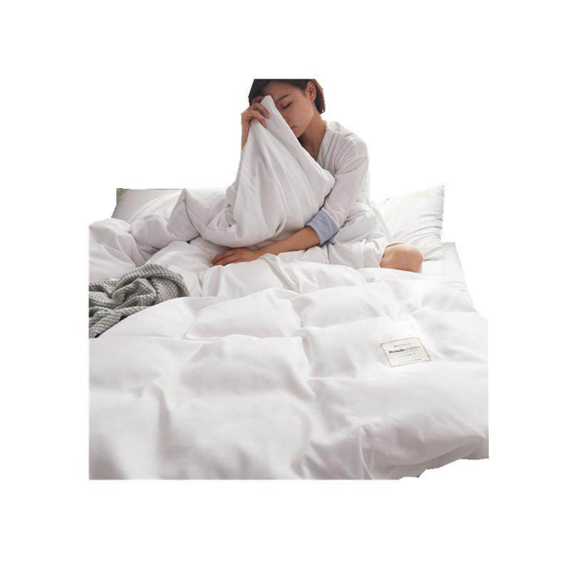 纯色100水洗棉加厚四件套床单被被罩枕套4宿舍床上用品被子,床上用品,床品套件/四件套/多件套,淘宝优惠券,粉丝福利购,淘宝优惠卷