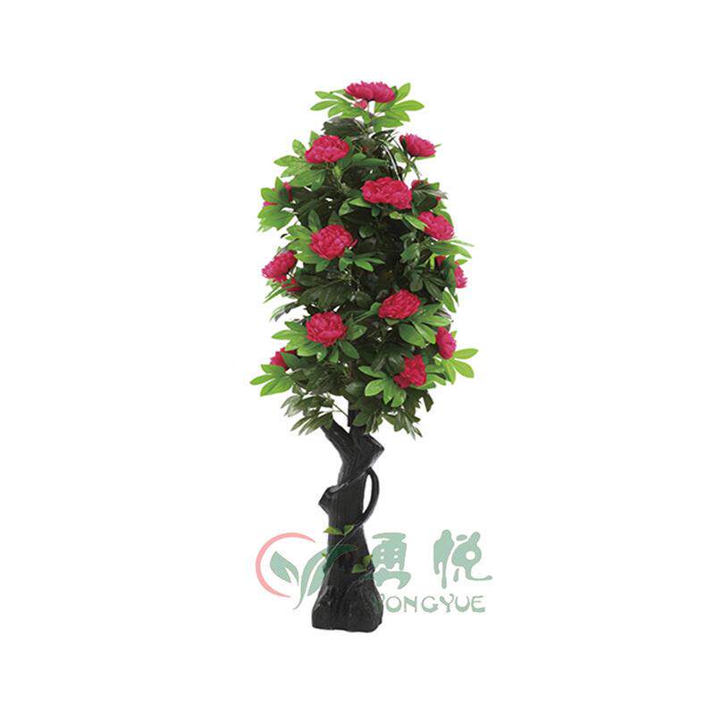 厂家直供仿真植物大型绿植物仿真牡丹花绣球花杜鹃花仿真桃花