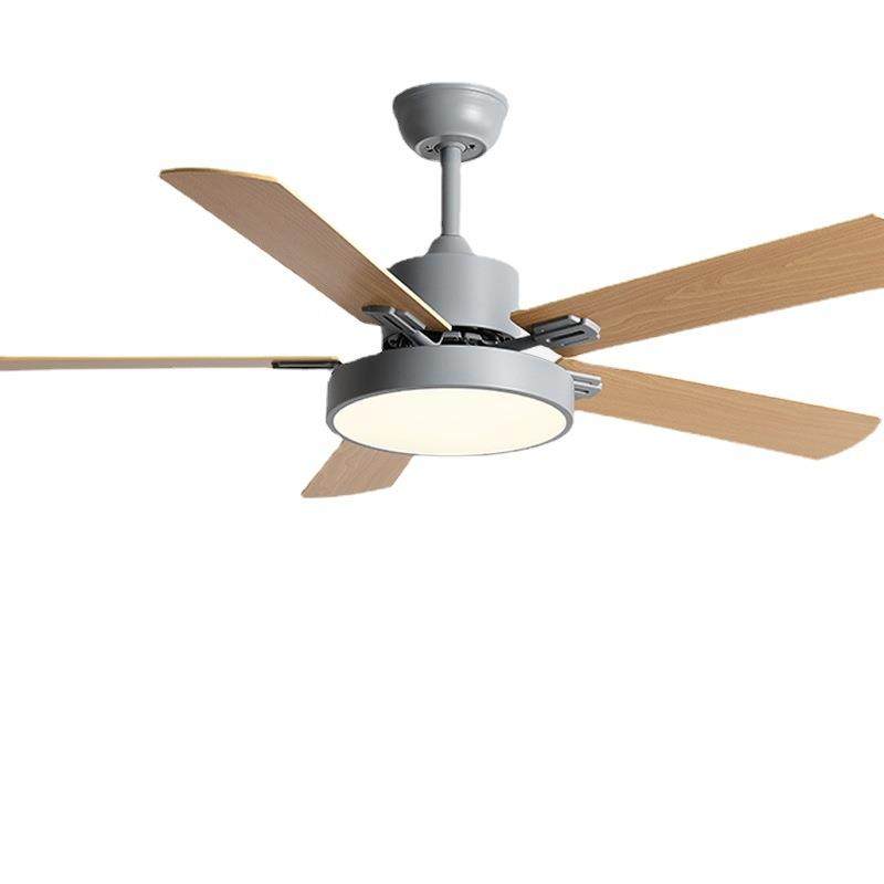 全光谱吊扇灯北欧餐厅客厅大风力简约现代木叶灯LED吸顶风扇灯,家装灯饰光源,风扇灯,淘宝优惠券,粉丝福利购,淘宝优惠卷