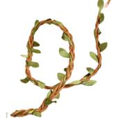 100米蜡线编织彩色麻绳树叶绳子森系装 饰藤条发饰幼儿环创手工