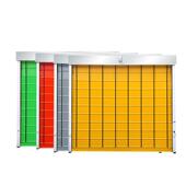 快速堆积门抗风pvc门工厂车间大门门背带式 门车间专用