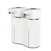 新款 M11双头感应皂液器电动泡沫洗手机洗洁精出泡机皂液器壁挂式