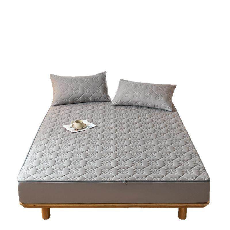 六面全包床笠拉链款夹棉床罩床套罩席梦思床垫保护罩防尘2025新款,床上用品,床裙,淘宝优惠券,粉丝福利购,淘宝优惠卷