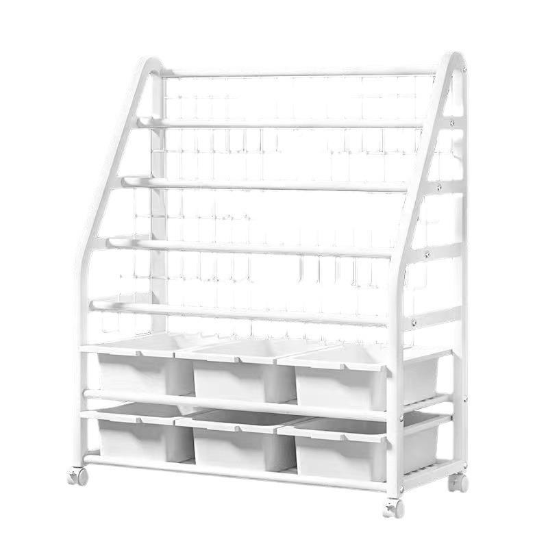 可移动10263635儿架童书架置物地家用简易书柜玩具落收纳架宝宝读