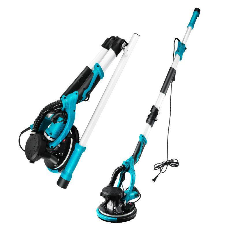 外贸折叠式墙面打磨机墙壁腻子砂纸机自吸款带灯长杆磨墙,机械设备,砂磨机,淘宝优惠券,粉丝福利购,淘宝优惠卷