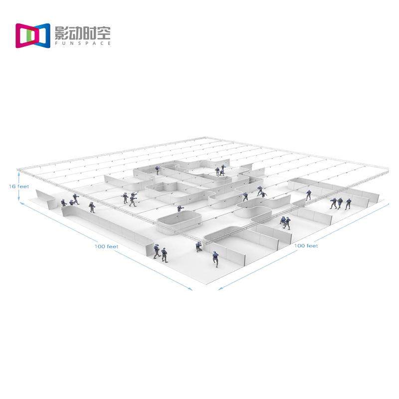 vr大空间游戏机一体机设备体验馆沉浸式互动VR电玩城厂家