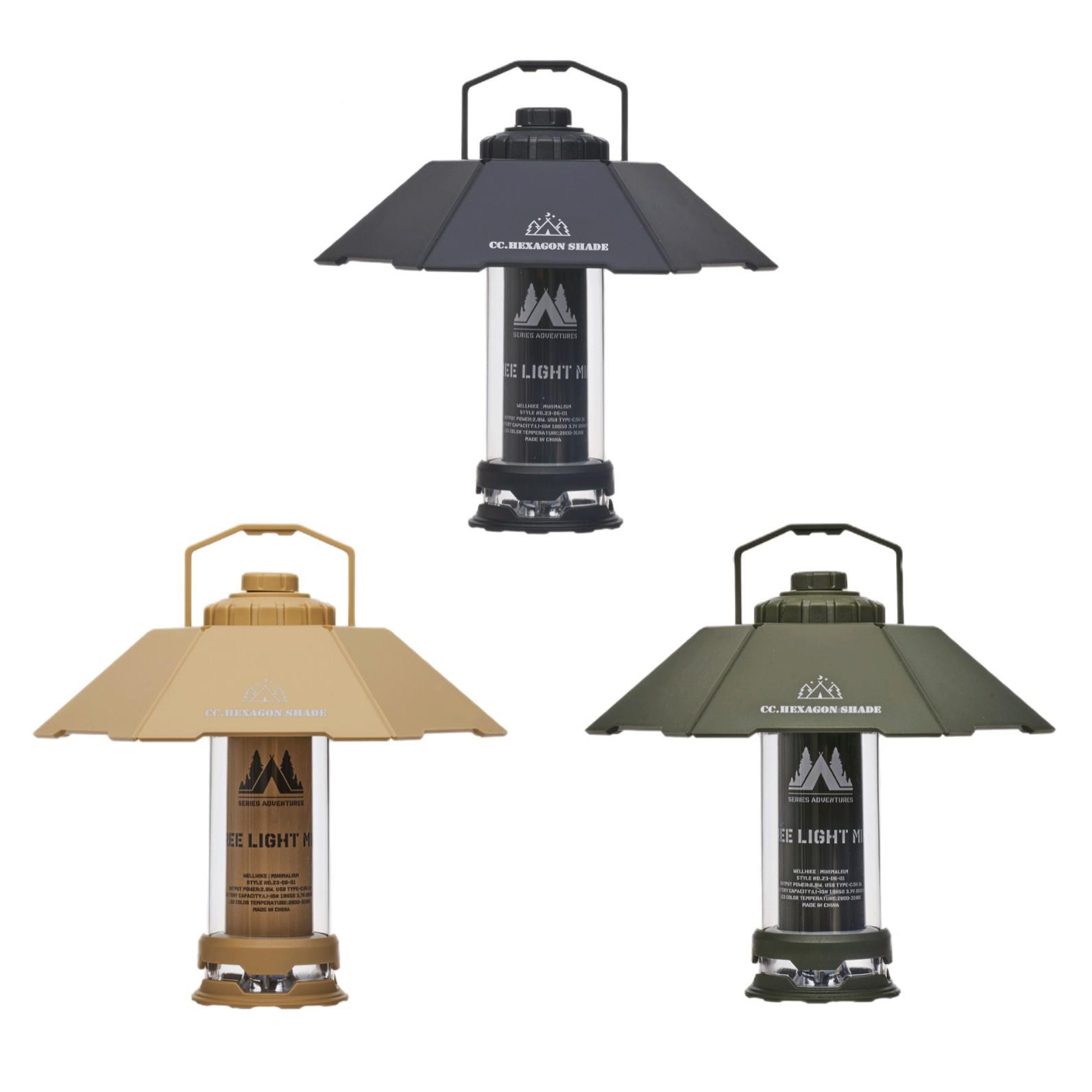 户外萤携配1火露营灯便照明充电帐篷围灯六角灯氛罩适CARGO