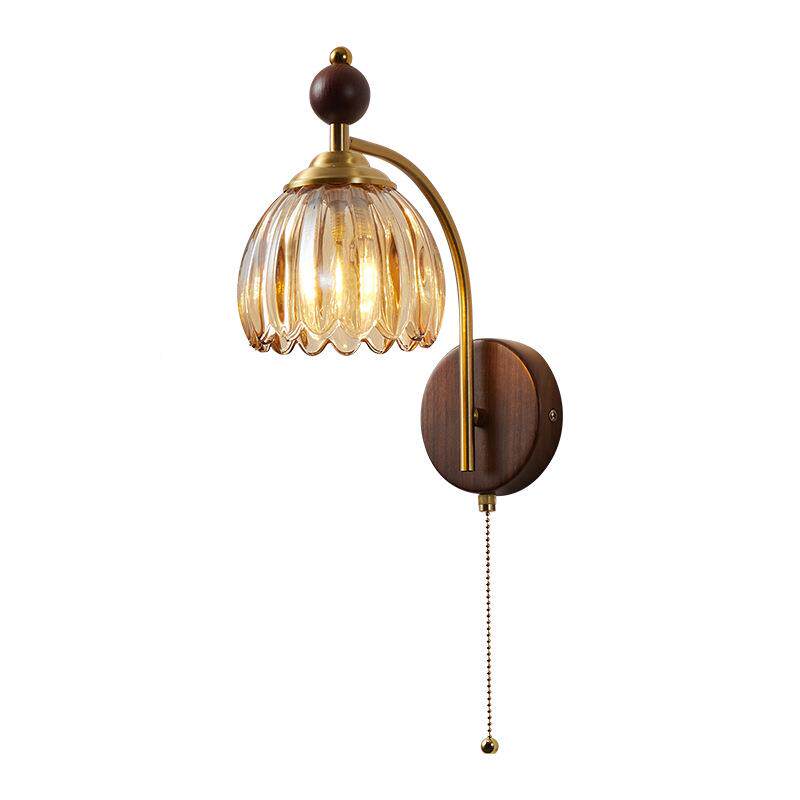 中古风过壁灯古256玻璃客沙发玄关背景墙灯简道厅约过道走廊复壁