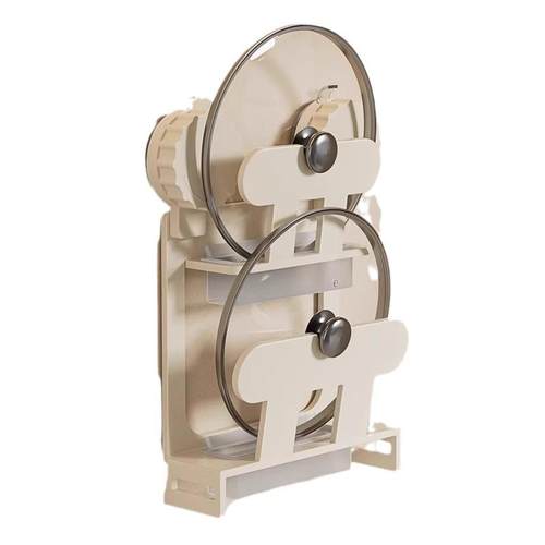 吸盘锅盖架壁挂式免打孔厨房置物架多功能收纳架菜板架多层砧板架