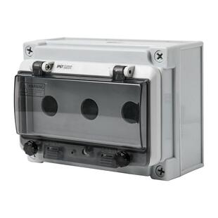 户控内外防水按PIH钮开关位控制盒塑料雨电急停复防钮盒箱电气保