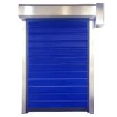 PVC保温快速卷帘门冷库食品车间自动感应式 升降门高速保温门