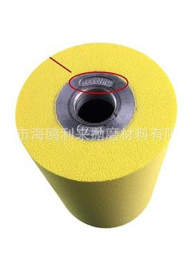 带台美PFL娜海绵轮进口弹砂套湾轮抛光轮抛光机海绵轮4寸性寸2寸