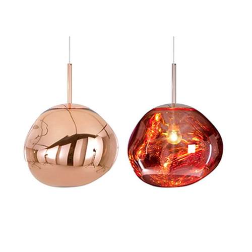 北欧现代创意个性楼梯服装店床头吧台吊灯后现代简约熔岩餐厅灯具