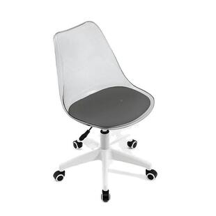 办明公椅椅梳妆亚克力透网红可升降脑转椅舒适办TFZ公写字书房电