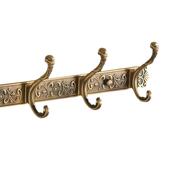 欧式 挂衣钩免打孔壁挂仿古衣帽钩衣服浴室玄关衣柜门后挂衣架挂钩