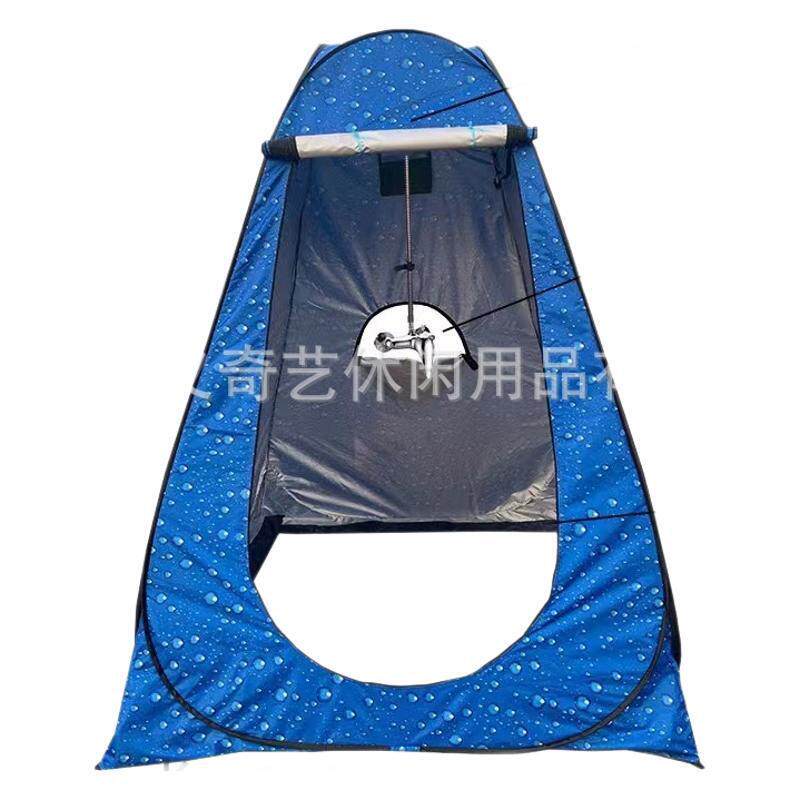 洗澡帐篷沐浴帐换衣农村浴罩厕所更衣室钢干湿分离搭建设计防水