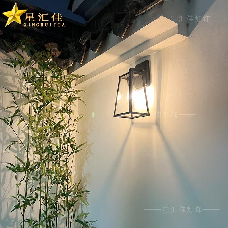 户外壁灯防水室外别墅走廊庭院灯外墙花园过道简约阳台大门露台灯