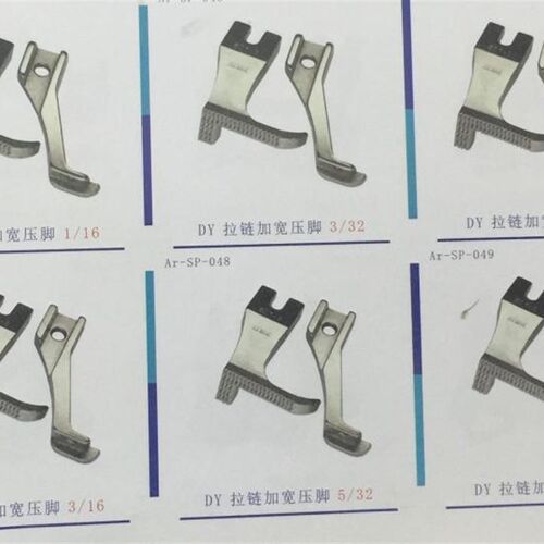 好货同步车压脚 DY拉链加宽压脚1/8 3/16 1/4等 高低压脚 同步车