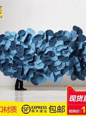 好货逸云简约几何立体壁饰挂件客厅酒店大堂装饰画沙发背景墙大型