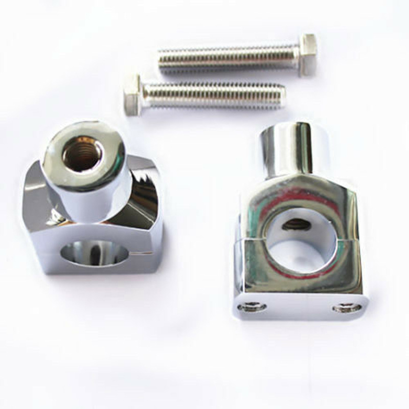 车把提升器 铝合金通用摩托车车把安装提升器25mm方向把变径压码