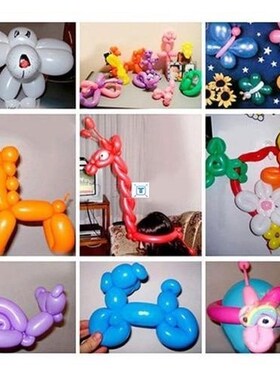 极速200pcs Latex Long Balloons Magic Air Ballooon Ballon For