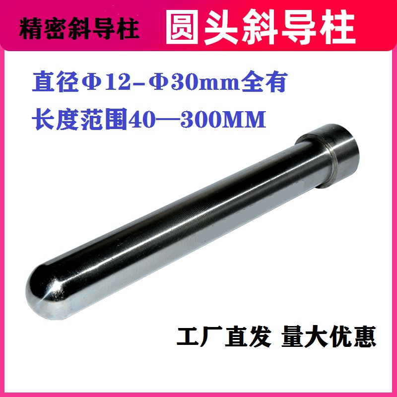 速发圆头精密SUJ2轴承钢五金模具导直2 柱径 20-2配-24-25-