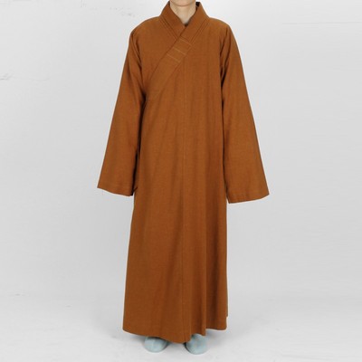 速发相牌春服长褂男服棉麻僧袍和尚服长袍比丘尼出家棉衣僧大褂