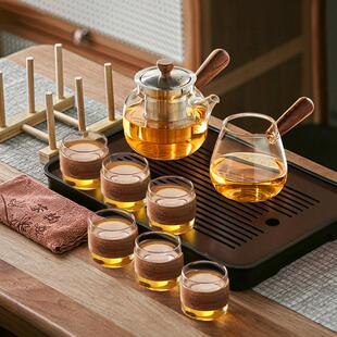 高档功夫茶具套装 2025新款 家用客厅办公室会客泡茶壶茶杯整套茶具