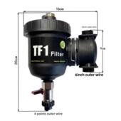 燃气壁挂炉TF1磁性过滤器除污器地暖气除垢水过滤冷凝采暖炉阻垢