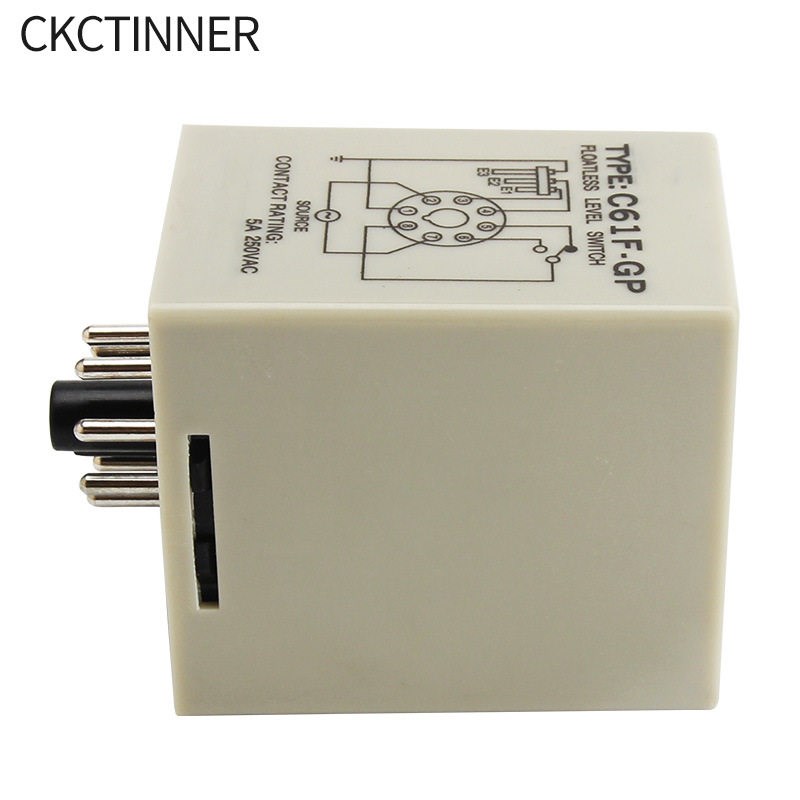 CKC tinner液位时间继电器C61F-GP220水位开关水泵水位控制器