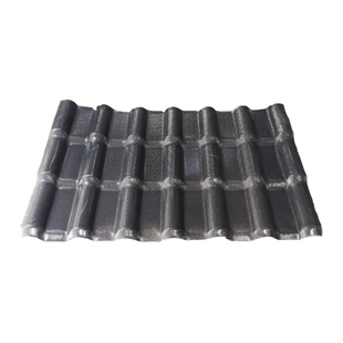 精选合成树脂瓦片屋顶建筑用仿古装饰塑料瓦琉璃瓦别墅彩钢屋面瓦