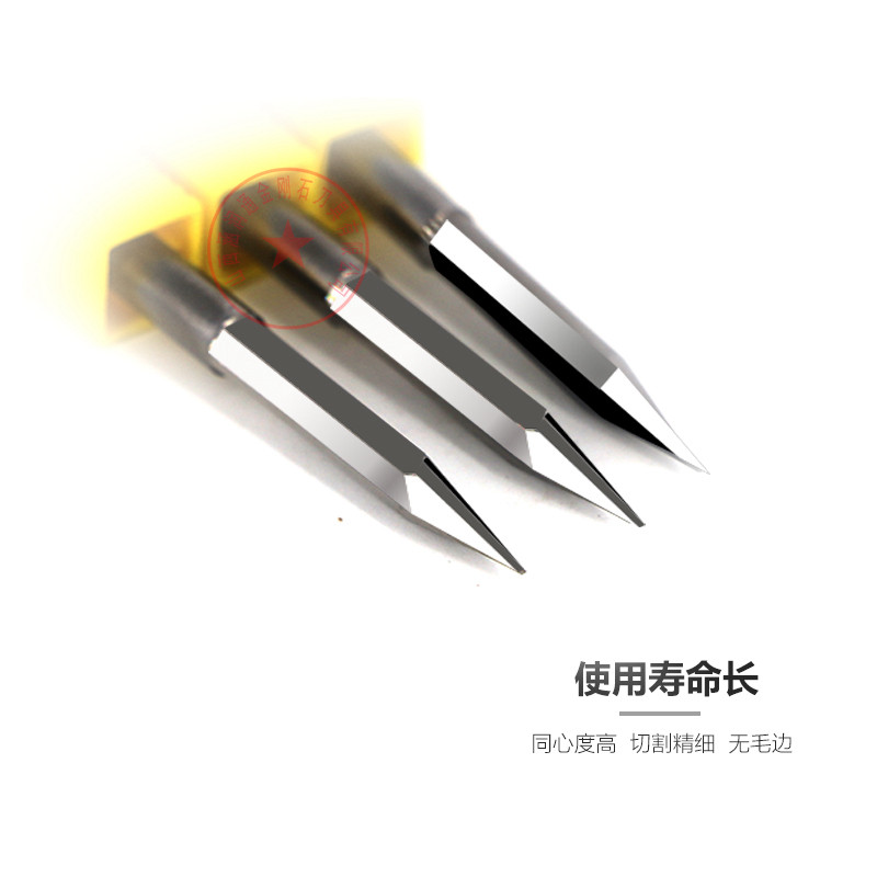 3.175/4/6mm双刃直槽平底尖刀木工浮雕圆雕CNC数控电脑雕刻机刀具