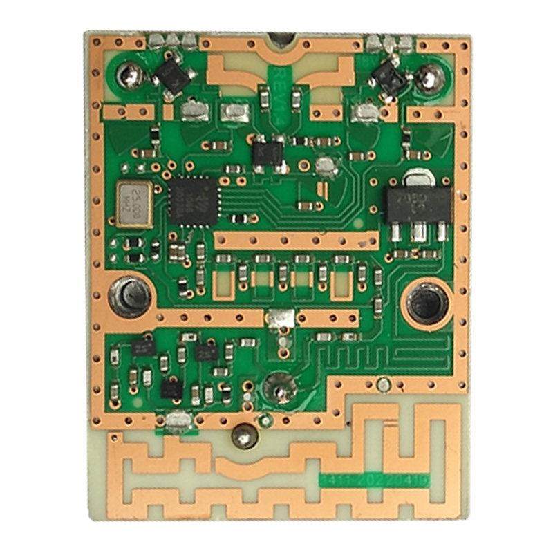 KU波段中九高频接收器头10750PCB电路板11300线路板外壳封装配件