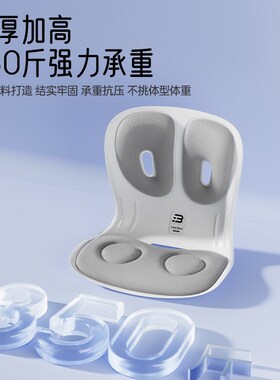 精选BENBO本博护腰坐姿椅办公室久坐不累支撑靠垫人体工学腰靠垫