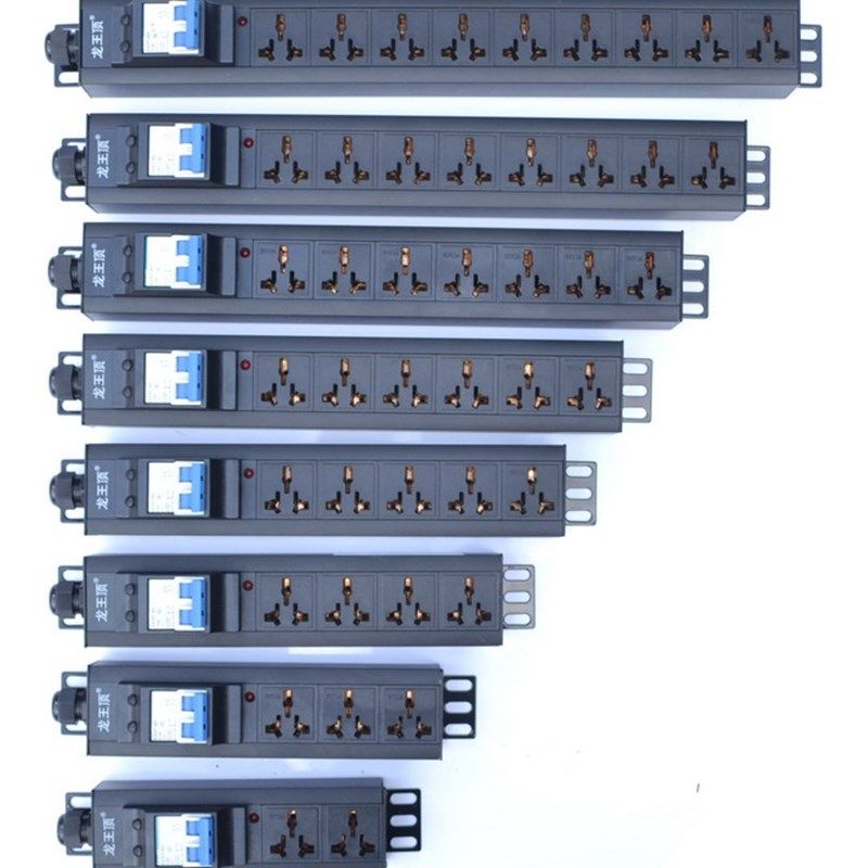 龙王顶工业级接线板排插板PDU电源条大功率4000W过载短路保护32A