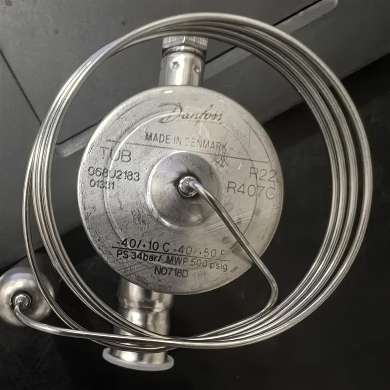 丹佛斯热力膨胀阀TUC 068U2935 0.79TR R404A制冰机配件 2.8KW压
