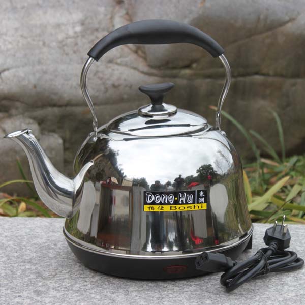 东湖电水壶不锈钢柏仕快速琴音5L开水壶 茶壶 安全烧水壶自动断电