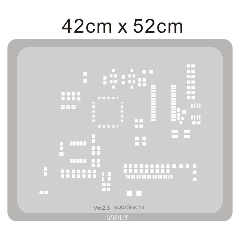 SMT钢网 42CM*52CM 激光钢网 SMT模板